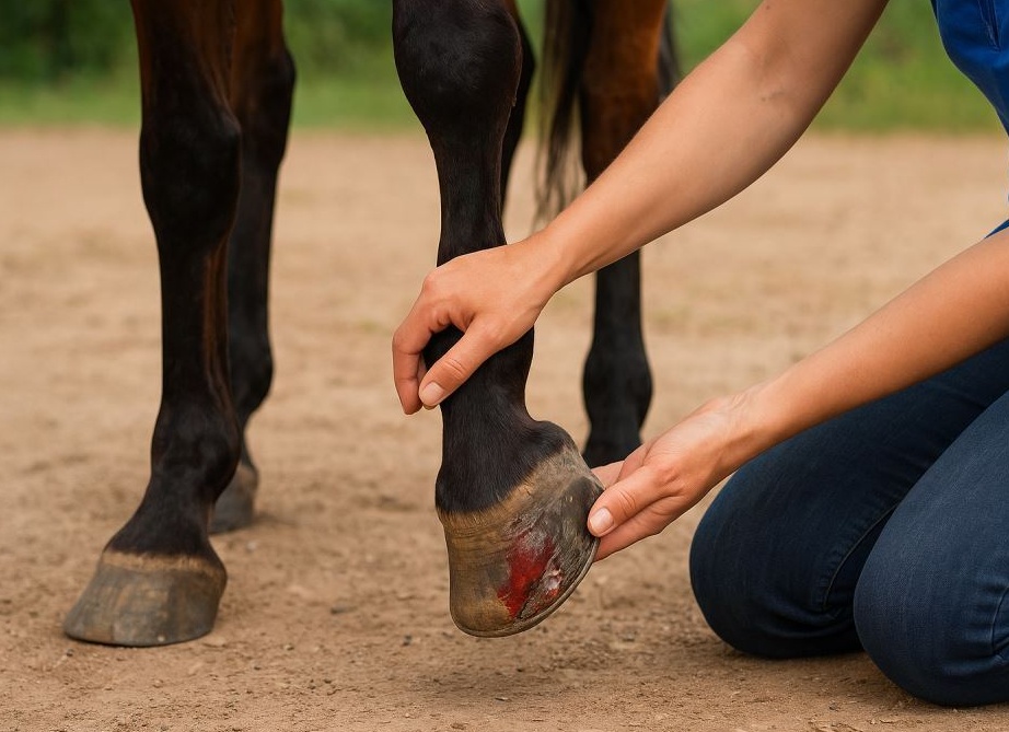 Что делать, если конь начал хромать?